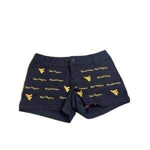Vintage College Classics West Virginia Mountaineers Shorts Women’s Size 3 Y2K